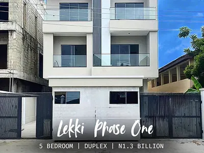 5 Bed Duplex with Rooftop Terrace — Lekki, Lagos