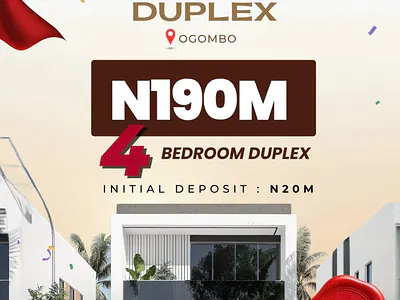 4 Bedroom Duplex — Ogombo, Ajah, Lagos