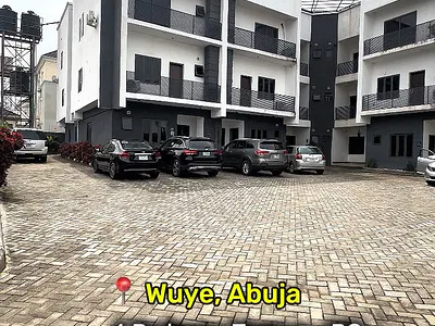 4 Bedroom Terrace with BQ — Wuye, Abuja