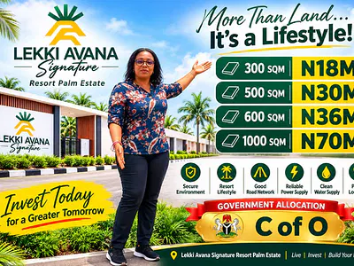 Genuine Verified Land — Lekki Avana Signature Resort Palm Estate, Eleranigbe, Ibeju Lekki, Lagos