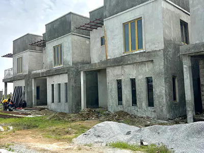 3 Bedroom Terrace with BQ (Semi-Finish) — Darkibiyu, Jabi, Abuja
