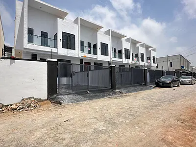 *well Built 4 Bedroom Terrace Duplex with BQ* — Lekki, Lagos