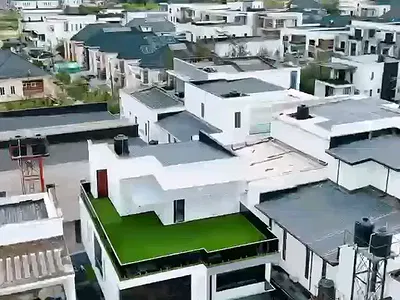 Top Notch 5 Bedroom Detached Duplex with BQ — Arch Akintunde Akinyemi Street, Megamound Estate, Ikota, Lekki, Lagos
