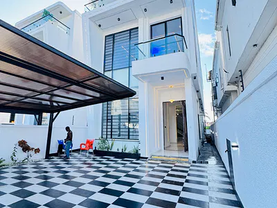 Newly Built 5-Bedroom Luxury Duplex +BQ — Sangotedo Ajah, Lekki, Lagos