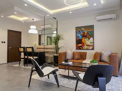 2 Bedroom Apartment with Smart Lock Room, PS5, Bathtub — Lekki, Lagos