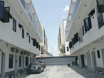 4 Bedroom Terrace Duplex with BQ — Off Freedom Way., Lekki Phase 1, Lekki, Lagos
