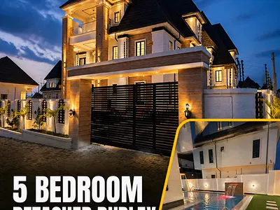 5 Bedroom Detached Residence — Off Games Village Road, After Suncity Estate, Dakwo, Abuja