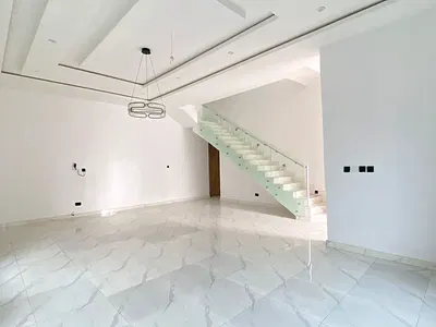 A Distinctive 5 Bedroom Fully Detached Duplex with -BQ - — Sangotedo, Ajah, Lagos