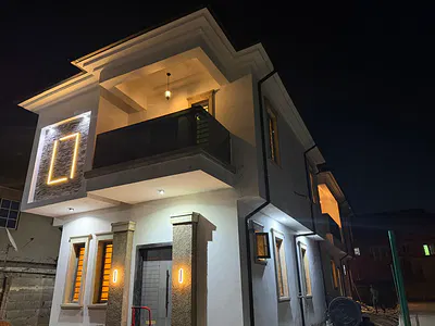 4 Bedroom Duplex with BQ — Oko-Oba, Agege, Lagos