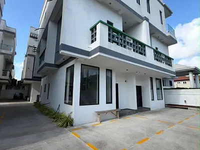 Four Bedrooms All Ensuite Terrace with Maid's Room — Lekki Phase 1, Lekki, Lagos