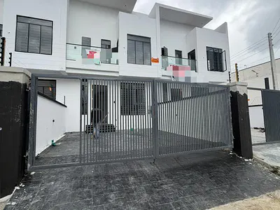 Brand-New 4 Bedroom Terraced Duplex with BQ — Ikota, Lekki, Lagos