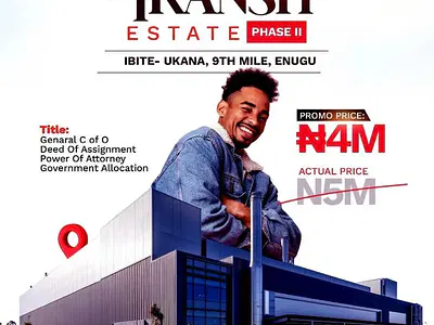 Land — Transit Estate 9th Mile, Enugu, Enugu