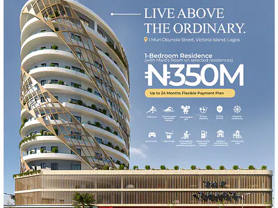 1 Bedroom Apartment — Muri Okunola, Victoria Island (VI), Lagos