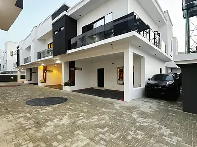New 4 Bedroom Terraced Duplex with BQ — Lekki, Lagos