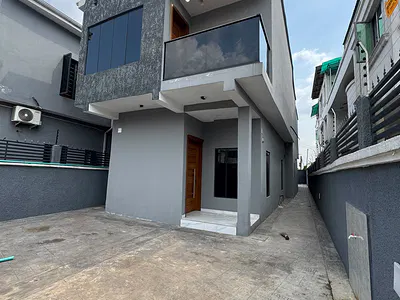 Newly Built 4 Bedroom Fully Detached Duplex with BQ — Ikeja, Lagos