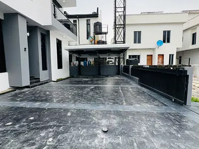 5 Bedrooms with BQ Fully Developed Duplex — Lekki, Lagos