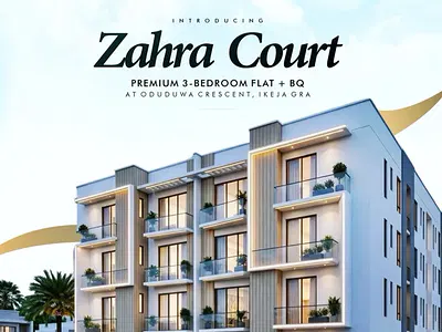 3 Bedroom Flat with BQ — ., Ikeja GRA, Ikeja, Lagos