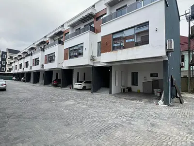 Furnished 4 Bedroom Terraced Duplex with BQ — Ologolo, Lekki, Lagos