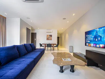 Stylishly Furnished 3 Bedroom Apartment with Snooker Board — Eko Atlantic City, Lagos