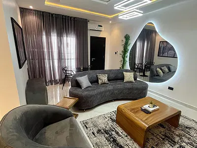Cozy 1 Bedroom Apartment with Swimming Pool and Balcony — Lekki, Lagos
