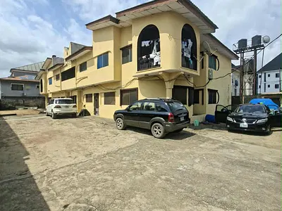 Solid and Clean Block of 4 Flats — Off Dr Fasheun, Century, Ago Palace, Isolo, Lagos