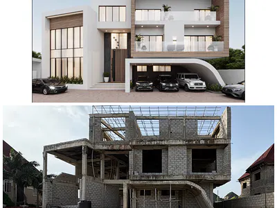 7 Bedroom Villa — Riverpark Estate Airport Road, Lugbe District, Abuja