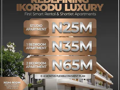 1 Bedroom Mini Flat — First Gate, Lasustech, Ikorodu, Lagos