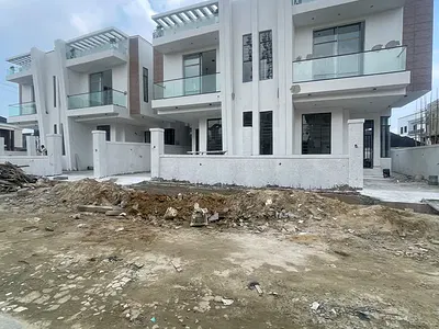 Luxury 4 Bedroom Semi Detached Duplex with a Room BQ — Ajah, Lagos