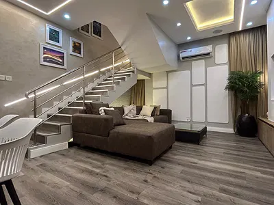 Luxuriously Furnished 2 Bedroom Terrace Duplex with Pool — Chevron, Lekki Phase 2, Lekki, Lagos