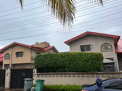 3 Bedroom Semi-Detached House with BQ — Atlantic Beach Estate, Lekki, Lagos
