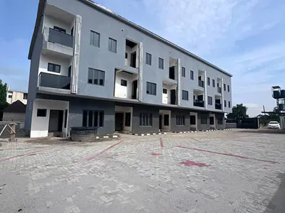 4 Bedroom Terraced House with Study Room and BQ — Life Camp, Gwarinpa, Abuja