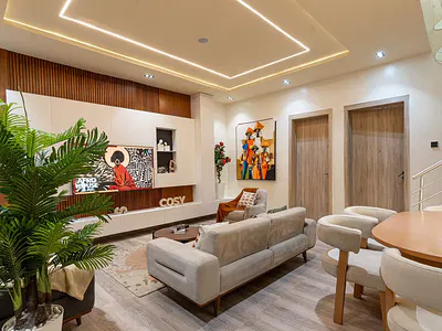 Stylishly Furnished 2 Bedroom Apartment with Snooker Board — Lekki, Lagos