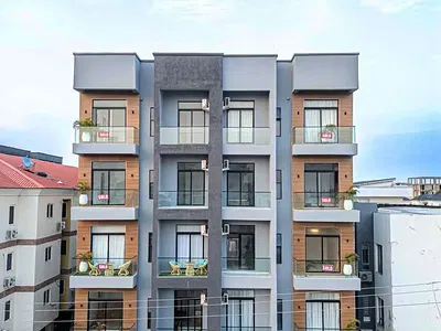 Furnished & Unfurnished 2 Bedroom Flat with Elevator, Pool & Gym — Spar Road, Ikate, Lekki, Lagos