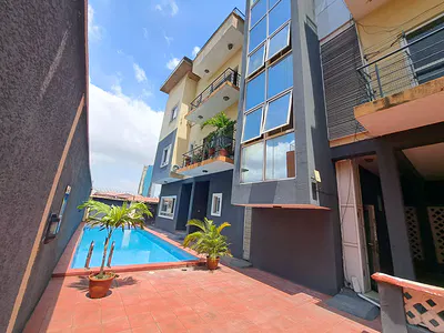 Serviced 3 Bedroom Flat with BQ, Acs & Swimming Pool — Victoria Island (VI), Lagos
