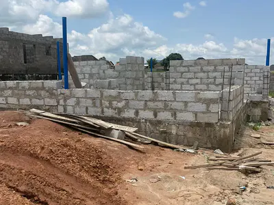 3 Bedroom Semi-Detached Bungalow, Newly Built — Rossy Garden Estate Before Civil Defence Estate., Kuje, Abuja