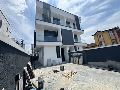 Newly & Well Built to Taste 4 Bedroom Semi Detached Duplex with BQ — Omole Phase 2, Ikeja, Lagos
