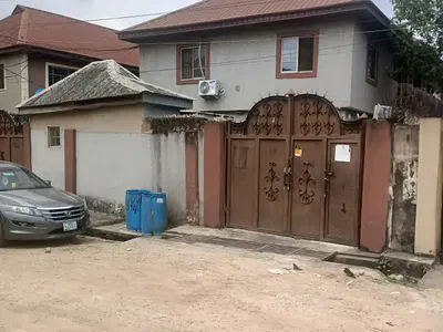 Block of 4 No 2 Bedroom Flat — Moyo Agoro Street, Ogba, Ikeja, Lagos