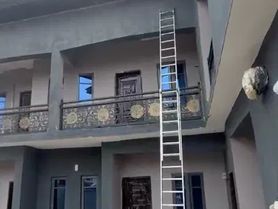 Newly Mini Flat with Pop with Car Park — Agege, Lagos