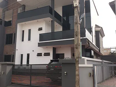Five Bedroom Semi-Detached Duplex with All Rooms En-Suite — By Channels TV, Opic, Isheri North, Lagos
