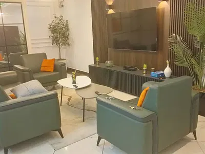 Spacious 2 Bedroom Flat Furnished — In an Estate Lekki Right Hand Side, Lekki Phase 1, Lekki, Lagos