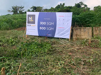 Residential Estate Land — Oba Road Kobape, Obafemi Owode, Ogun
