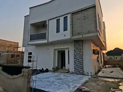 Brand New 4 Bedroom Detached Duplex with BQ — Mowe Ofada, Ogun