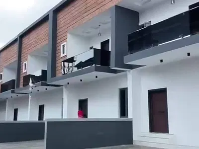 Well Finished 4 Bedroom Terraced Duplex with BQ — Greenwich Gardens, Ketu, Lagos