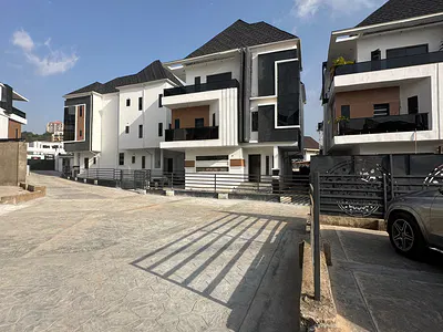Newly Built 5 Bedroom Fully Detached Duplex with BQ, Elevator — Nkwame Nkrumah, Asokoro District, Abuja