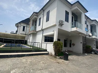 Luxury Furnished Four Bedroom Terrace Duplex — Orchid Road, Lekki Phase 2, Lekki, Lagos