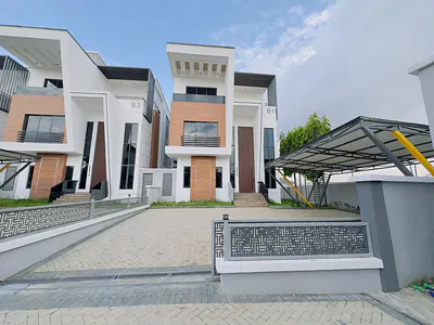 A Brand New 6-Bedroom Detached Duplex + BQ — Diplomatic Zone., Katampe Extension, Katampe, Abuja