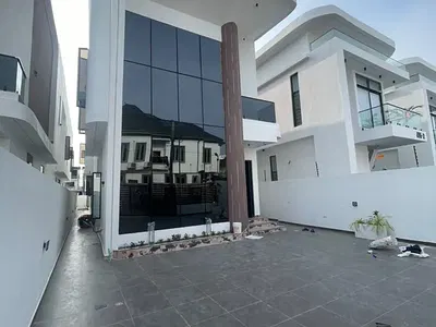 Luxury 5 Bedroom Fully Detached Duplex with Swimming Pool & BQ — Lekki, Lagos