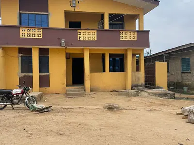 A 2 Storey Residential Building with Spacious First Floor Balcony — Ibeshe, Ikorodu, Lagos