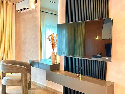 Luxury 3 Bedroom Apartment with Balcony and Swimming Pool — Lekki Phase 1, Lekki, Lagos