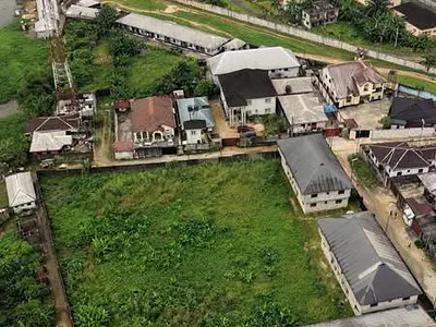 Well Located 9 Plots Land with Structure — Tank Flyover, Rumuokwurusi, Port Harcourt, Rivers